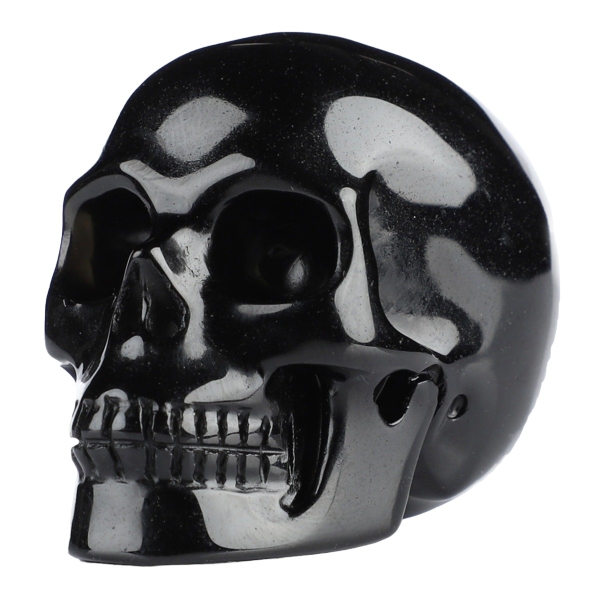 Skull Black Obsidian